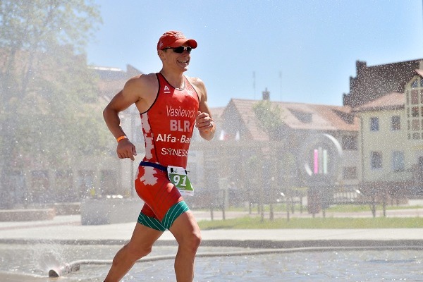 Susz Triathlon 2019 Aliaksandr Vasilevich Triathlete, Александр Василевич Триатлон, Half Ironman Triathlon, Susz Triathlon 2019, www.swim.by, Polish Triathlon, Triathlon Susz, Swim.by