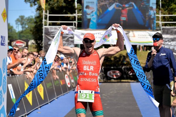 Susz Triathlon 2019 Aliaksandr Vasilevich Triathlete, Александр Василевич Триатлон, Half Ironman Triathlon, Susz Triathlon 2019, www.swim.by, Polish Triathlon, Triathlon Susz, Swim.by