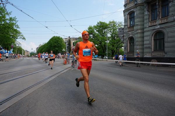 Andrzej Waszkewicz run Рига марафон