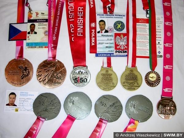 Andrzej Waszkewicz | Sports medals 2015 Andrzej Waszkewicz, sports medals 2015