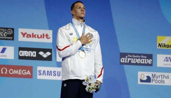 Caeleb Dressel Won 7 Gold Medals In Budapest Amp Fina Best Male