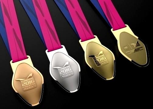 Medals of European Aquatics Championships 2016